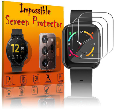 FCS Impossible Screen Guard for Fire_Boltt Ninja Pro(Pack of 3)