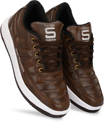 LEEPEETER Sneakers For Men(Brown , 9)