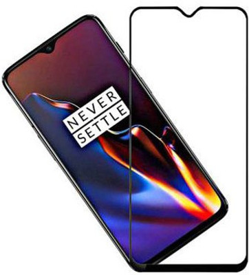 SM Styles Edge To Edge Tempered Glass for OnePlus 6T(Pack of 1)