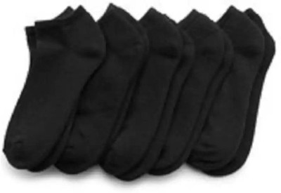 kiyo Women Solid Ankle Length(Pack of 5)