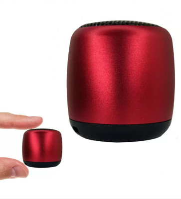 RECTITUDE Great Quality Small Pocket Size Wireless Speaker with Powerful Bass Sound 5 W Bluetooth Speaker(Red, Stereo Channel)