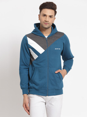 KALT Full Sleeve Color Block Men Sweatshirt