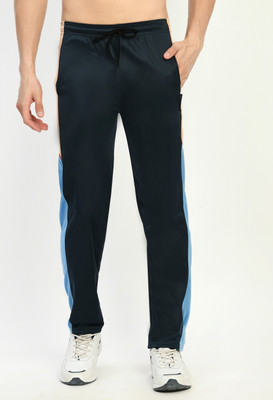 KAVYA Colorblock Men Dark Blue, Dark Green, Black Track Pants