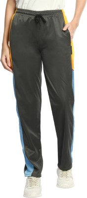 IndiWeaves Solid Women Grey Track Pants