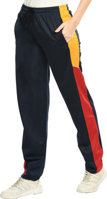 KAVYA Colorblock Women Multicolor Track Pants