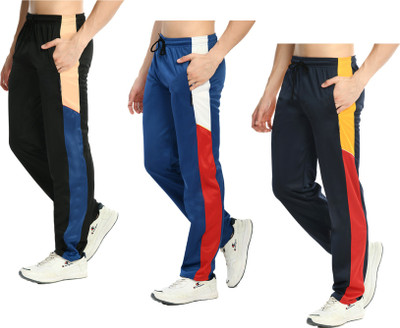 Indistar Colorblock Men Multicolor Track Pants
