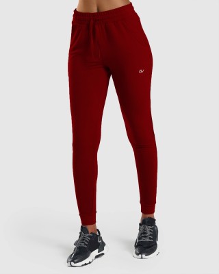 ADDYVERO Regular Fit Women Maroon Trousers