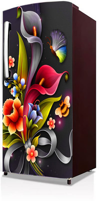 HD PRINT HOUSE Vinyl Decorative Multicolor Wallpaper(L x W: 124 cm x 60 cm)