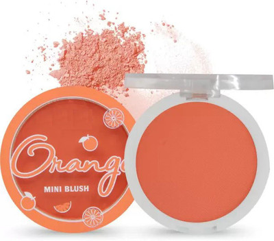 KAIASHA PERFACT BEAUTY PRODUCT MATTE FINISH ORANGE SHADE BLUSHER PACK OF 1(ORANGE)