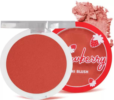 AGLEY THE MATTE FINISH PINK SHADE WATERPROOF BLUSHER PACK OF 1(red)