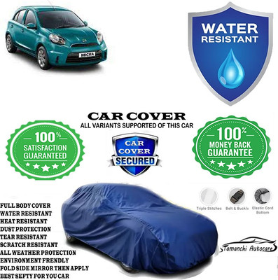 Tamanchi Autocare Car Cover For Nissan Micra Active XL ICC WT20 SE(Blue)
