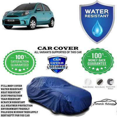 Tamanchi Autocare Car Cover For Nissan Micra Active(Blue)