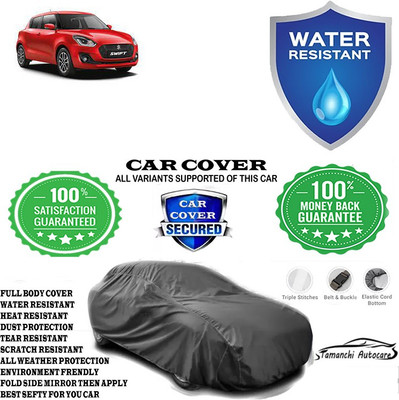 Tamanchi Autocare Car Cover For Maruti Suzuki Swift AMT VDI(Grey)
