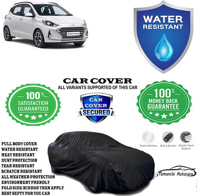 Tamanchi Autocare Car Cover For Hyundai Grand i10 Nios AMT Magna Petrol(Black)