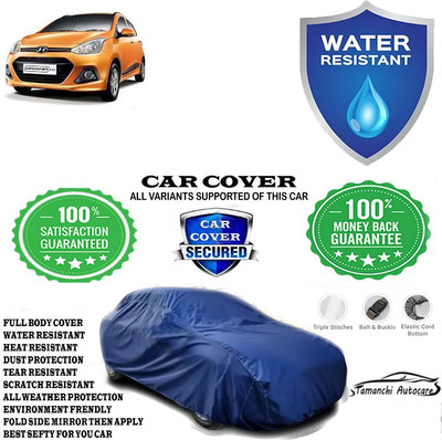 Tamanchi Autocare Car Cover For Hyundai Grand i10 Magna CNG(Blue)