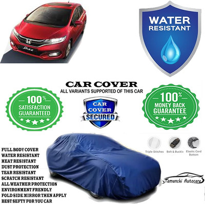 Tamanchi Autocare Car Cover For Honda Jazz 1.2 SV i VTEC(Blue)