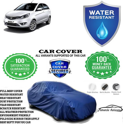 Tamanchi Autocare Car Cover For Tata Bolt Quadrajet XE(Blue)