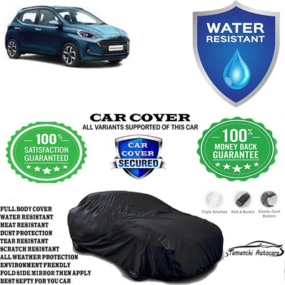 Tamanchi Autocare Car Cover For Hyundai Grand i10 Era(Black)