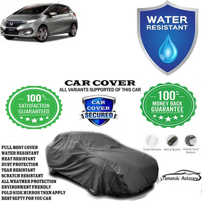 Tamanchi Autocare Car Cover For Honda Jazz 1.5 SV i DTEC(Grey)