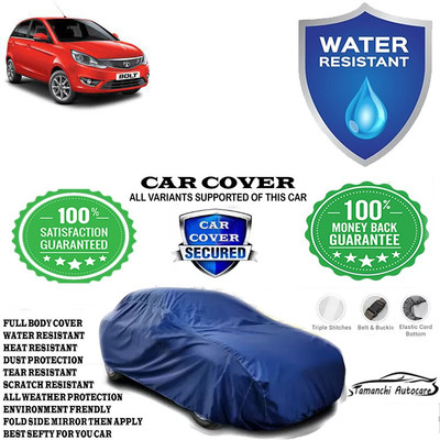 Tamanchi Autocare Car Cover For Tata Bolt Quadrajet XMS Diesel(Blue)