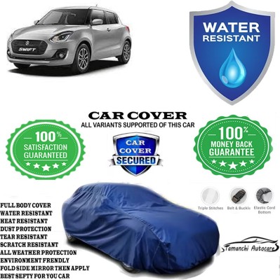 Tamanchi Autocare Car Cover For Maruti Suzuki Swift AMT ZDI Diesel(Blue)