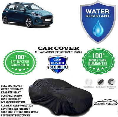 Tamanchi Autocare Car Cover For Hyundai Grand i10 Nios(Black)
