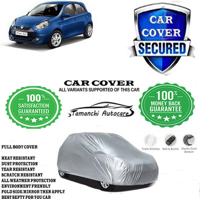 Tamanchi Autocare Car Cover For Renault Pulse RXL(Silver)