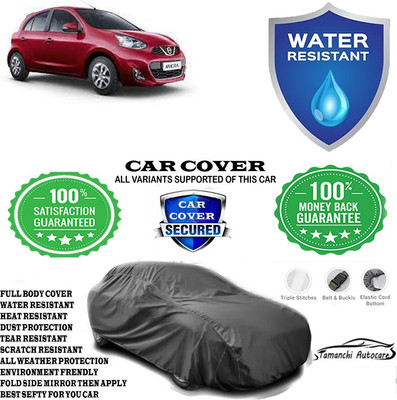 Tamanchi Autocare Car Cover For Nissan Micra 1.5L(Grey)