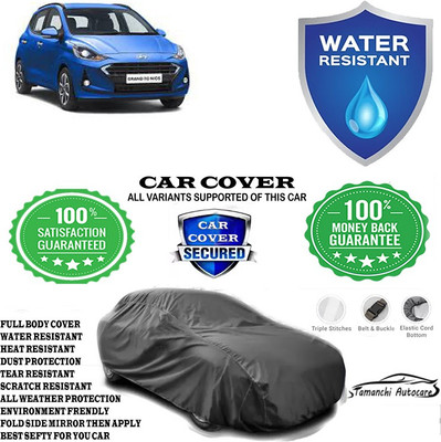 Tamanchi Autocare Car Cover For Hyundai Grand i10 Nios Asta Petrol(Grey)