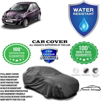 Tamanchi Autocare Car Cover For Nissan Micra XL(Grey)