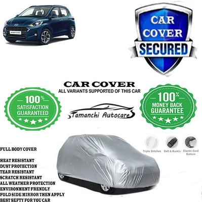 Tamanchi Autocare Car Cover For Hyundai Grand i10 Nios Magna CRDi Diesel(Silver)