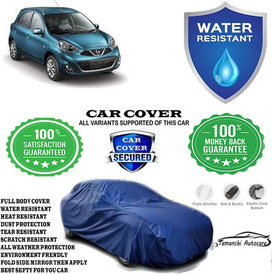 Tamanchi Autocare Car Cover For Nissan Micra Diesel XV(Blue)