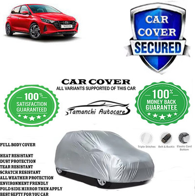 Tamanchi Autocare Car Cover For Hyundai i20 Magna(Silver)