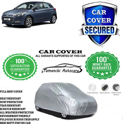 Tamanchi Autocare Car Cover For Hyundai i20 Sportz(Silver)