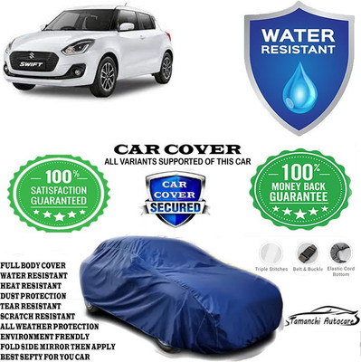 Tamanchi Autocare Car Cover For Maruti Suzuki Swift ZDI Diesel(Blue)