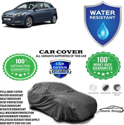 Tamanchi Autocare Car Cover For Hyundai i20 Sportz(Grey)