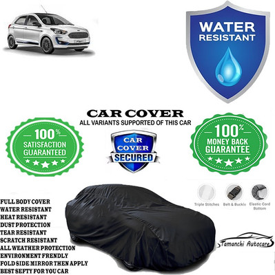 Tamanchi Autocare Car Cover For Ford Figo Titanium AT Petrol(Black)