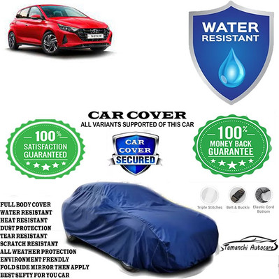 Tamanchi Autocare Car Cover For Hyundai i20 Magna(Blue)