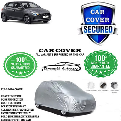 Tamanchi Autocare Car Cover For Hyundai i20 Magna CRDI(Silver)