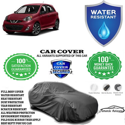 Tamanchi Autocare Car Cover For Nissan Micra INHR(Grey)