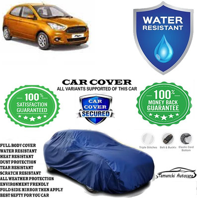 Tamanchi Autocare Car Cover For Ford Figo 1.2P Trend MT(Blue)