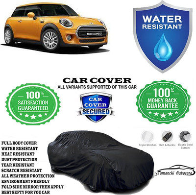 Tamanchi Autocare Car Cover For Mini 3 DOOR Cooper D(Black)