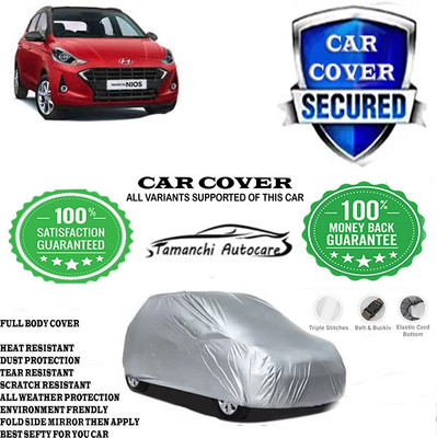 Tamanchi Autocare Car Cover For Hyundai Grand i10 Nios Asta CRDi Diesel(Silver)