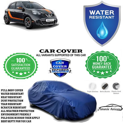 Tamanchi Autocare Car Cover For Nissan Micra XV CVT(Blue)