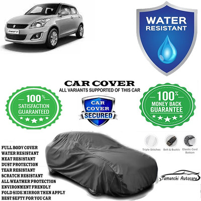 Tamanchi Autocare Car Cover For Maruti Suzuki Swift LDI SP Limited Edition(Grey)