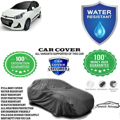 Tamanchi Autocare Car Cover For Hyundai Grand i10 CRDi Magna(Grey)