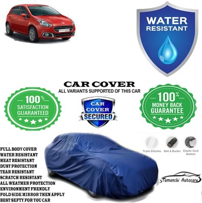 Tamanchi Autocare Car Cover For Fiat Punto EVO 1.3 Active(Blue)