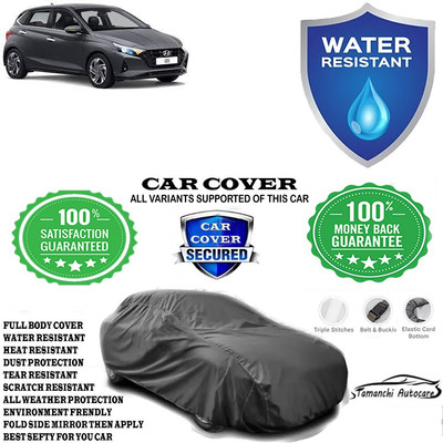 Tamanchi Autocare Car Cover For Hyundai i20 Magna CRDI(Grey)