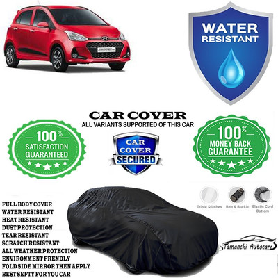 Tamanchi Autocare Car Cover For Hyundai Grand i10 Magna AT(Black)