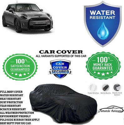 Tamanchi Autocare Car Cover For Mini Cooper 3 DOOR S(Black)
